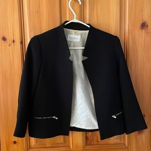 Sandro black blazer wonderful condition. Size 36 SMALL